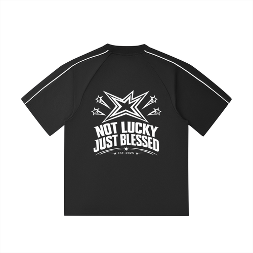 Contrast Stitch Raglan T-Shirt