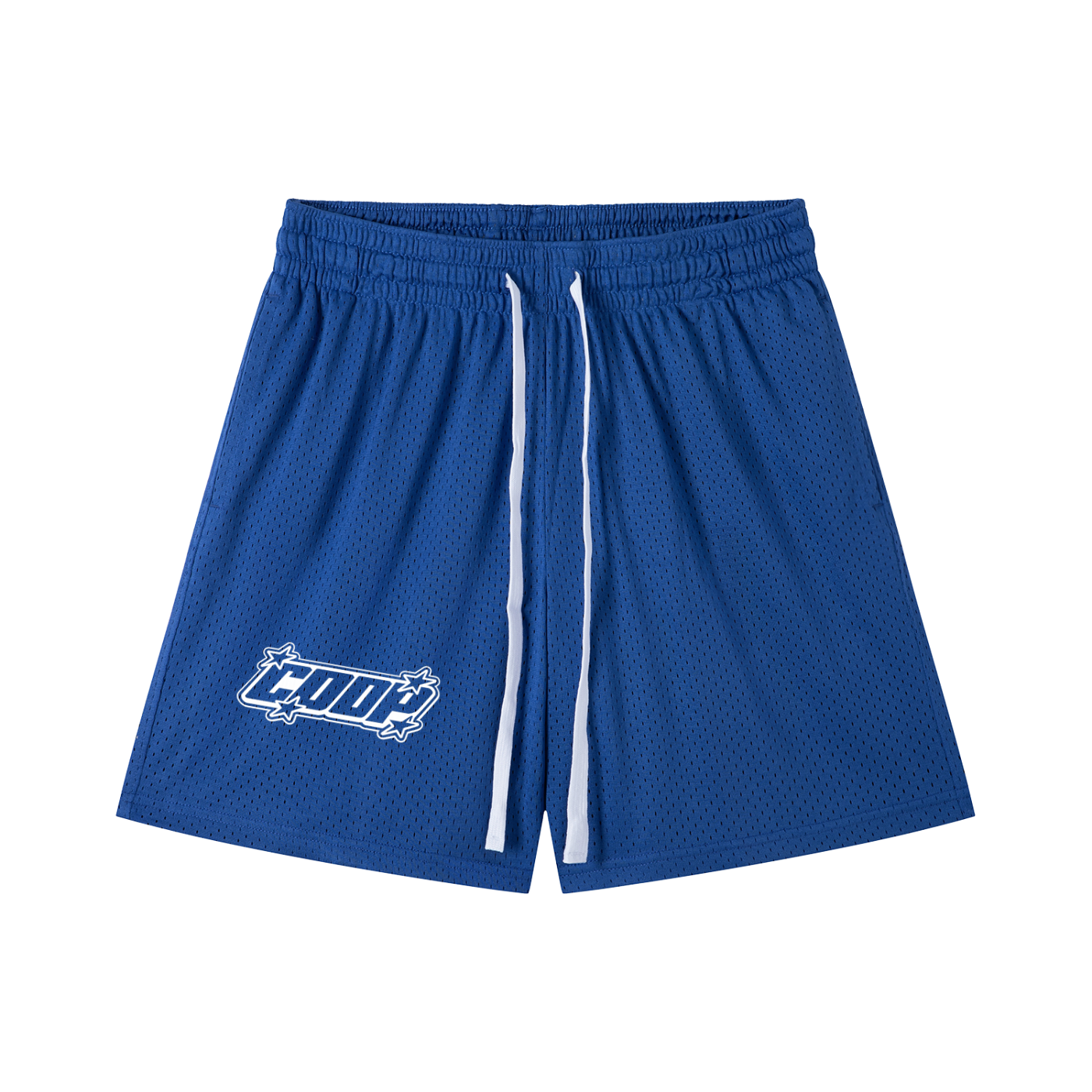 Mesh Drawstring Shorts