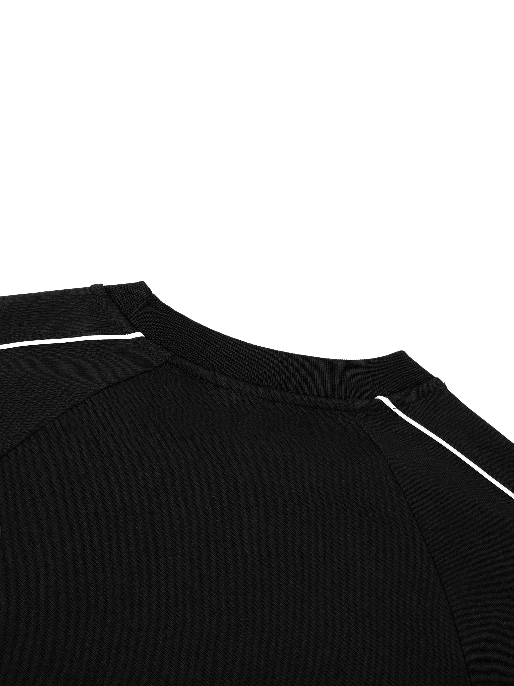 Contrast Stitch Raglan T-Shirt